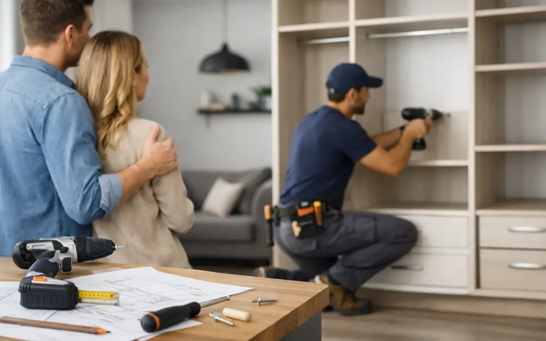 Montaj mobilier la comandă inclus – merită?