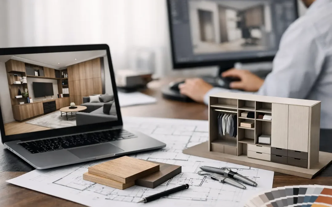 Randare 3D mobilier la comandă: ce câștigi